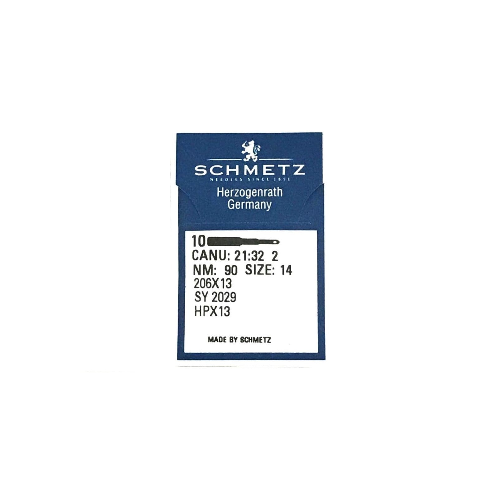 Schmetz 206x13 Sewing Machine Needles for Singer 206 306 319 320 10 Pack - The Old Singer Shop