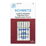 Schmetz Leather Sewing Machine Needles 5 Pack - Choice of Size