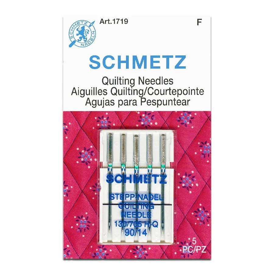 Schmetz Quilting Sewing Machine Needles 5 Pack - Choice of Size - The Old Singer Shop