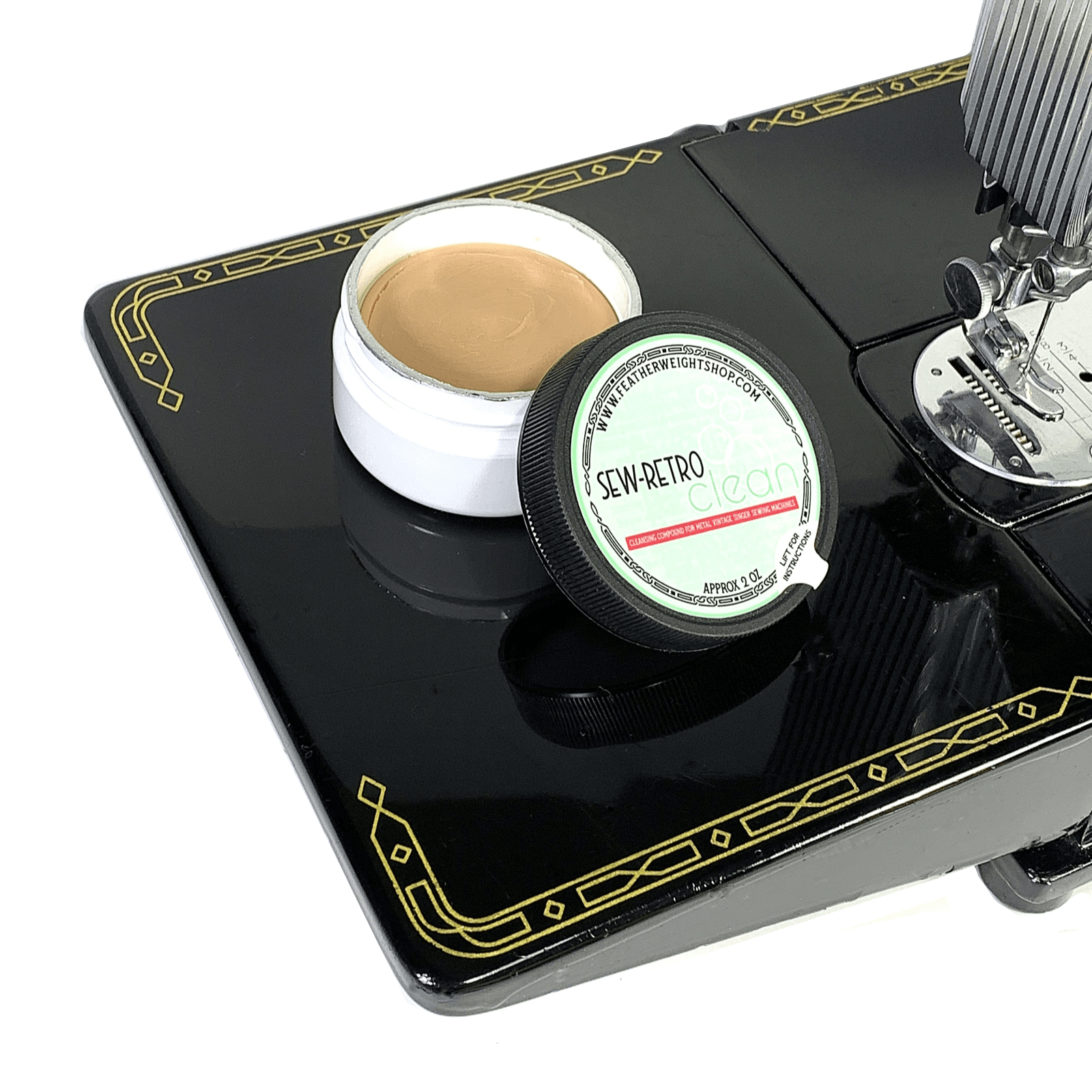 Sew - Retro Clean 2 oz Cleaner for Vintage Sewing Machines - The Old Singer Shop