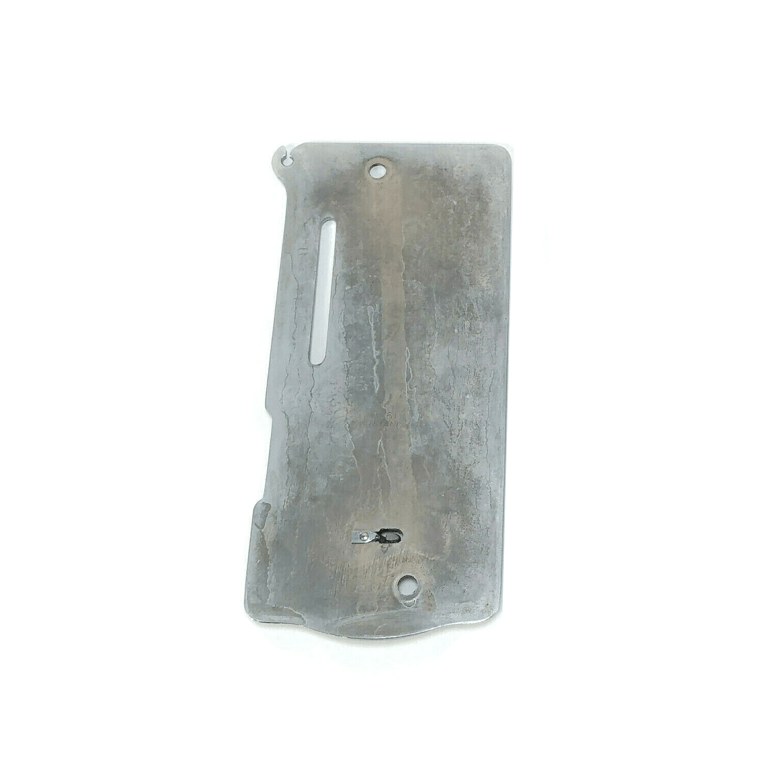 Singer 128 Sewing Machine Side Face Plate w Grape Vine Pattern Simanco 8361 Chrome - The Old Singer Shop