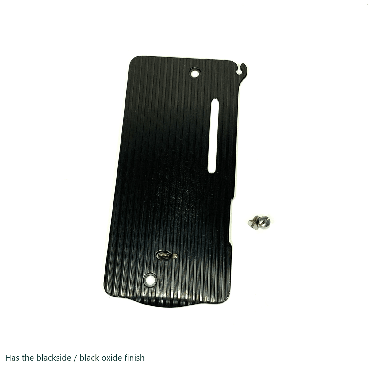 Singer Side Singer 128 Sewing Machine Striated Side Face Plate in Blackside Simanc ...