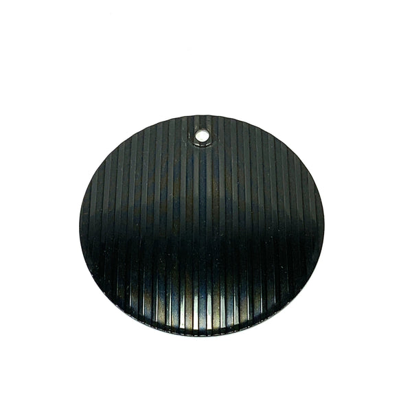 Singer 15 66 201 Sewing Machine Striated Rear Cover Plate in Blackside Simanco 125425 B - The Old Singer Shop