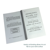 Singer 15-90 15-91 Sewing Machine Adjusters Service Repair Manual Coil Bound NEW - The Old Singer Shop