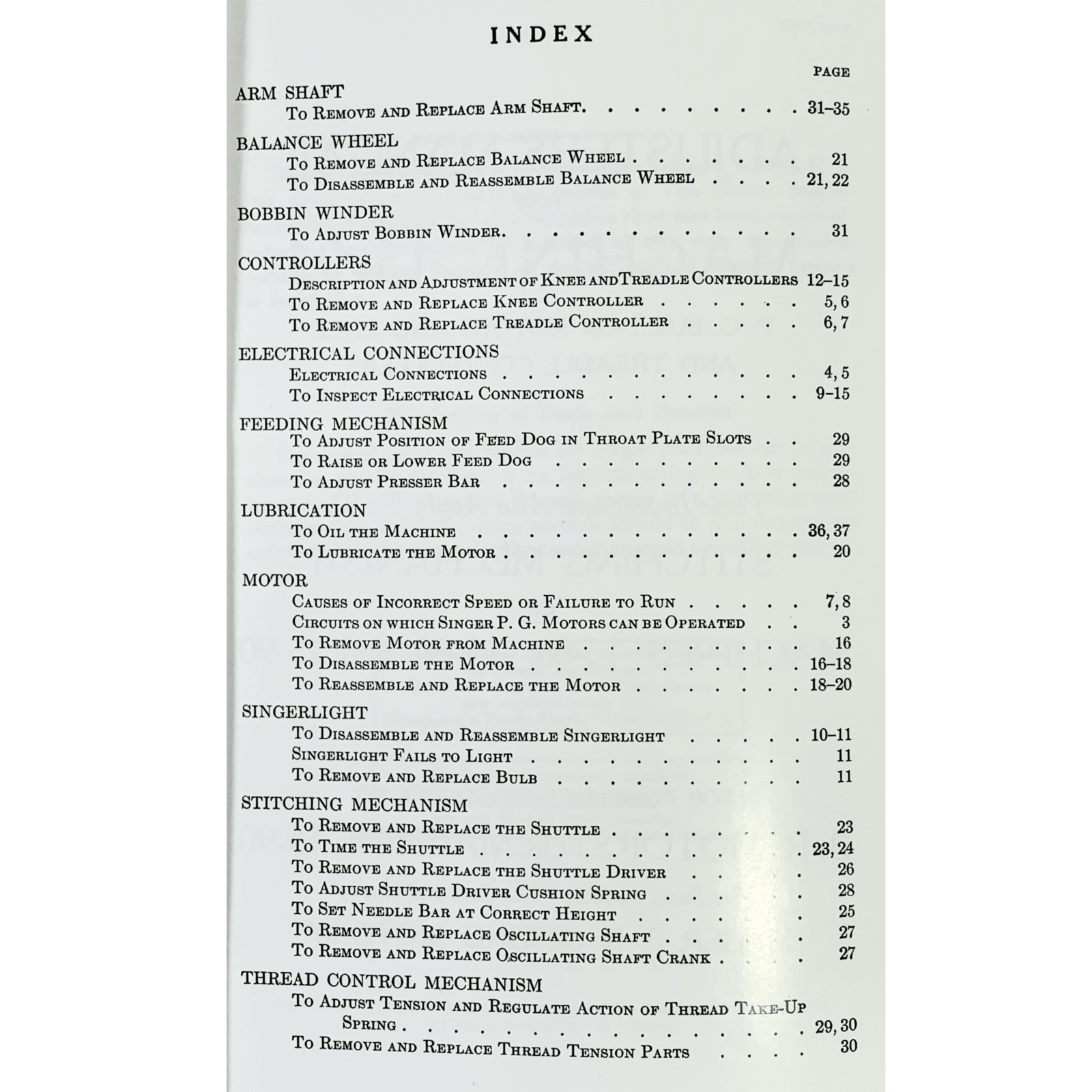 Singer 15 - 90 15 - 91 Sewing Machine Adjusters Service Repair Manual Coil Bound NEW - The Old Singer Shop