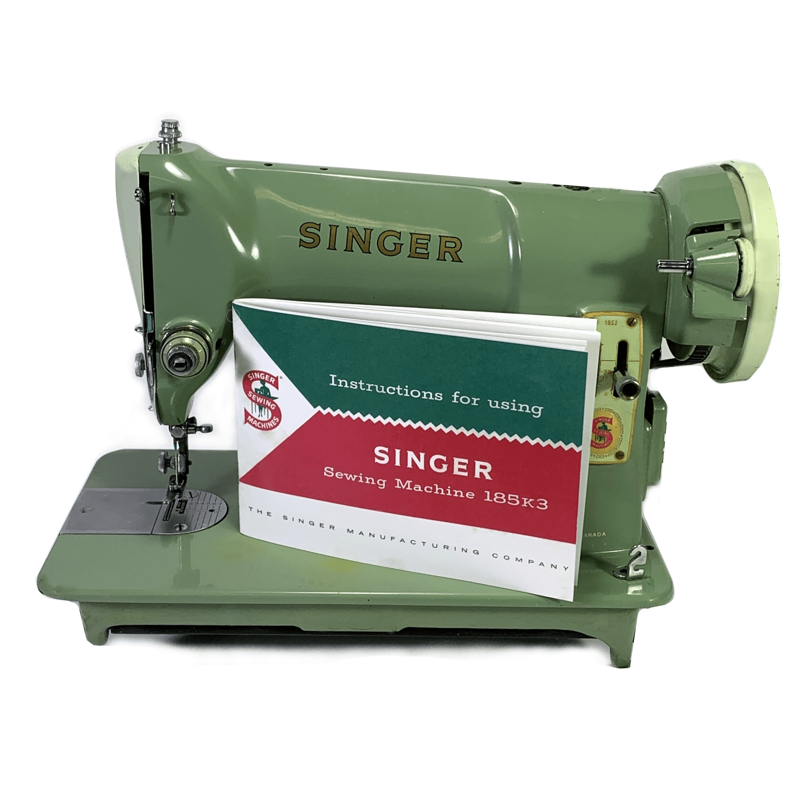 Singer 185K 185J Sewing Machine Instruction Manual New Reproduction - The Old Singer Shop