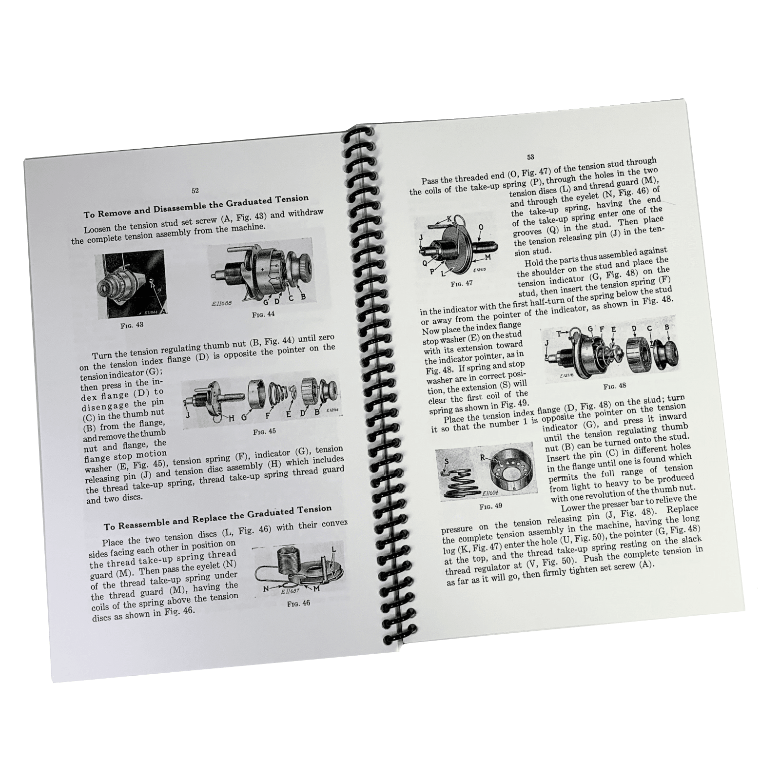 Singer 201 - 2 201 - 3 Sewing Machine Adjusters Service Repair Manual Coil Bound - The Old Singer Shop