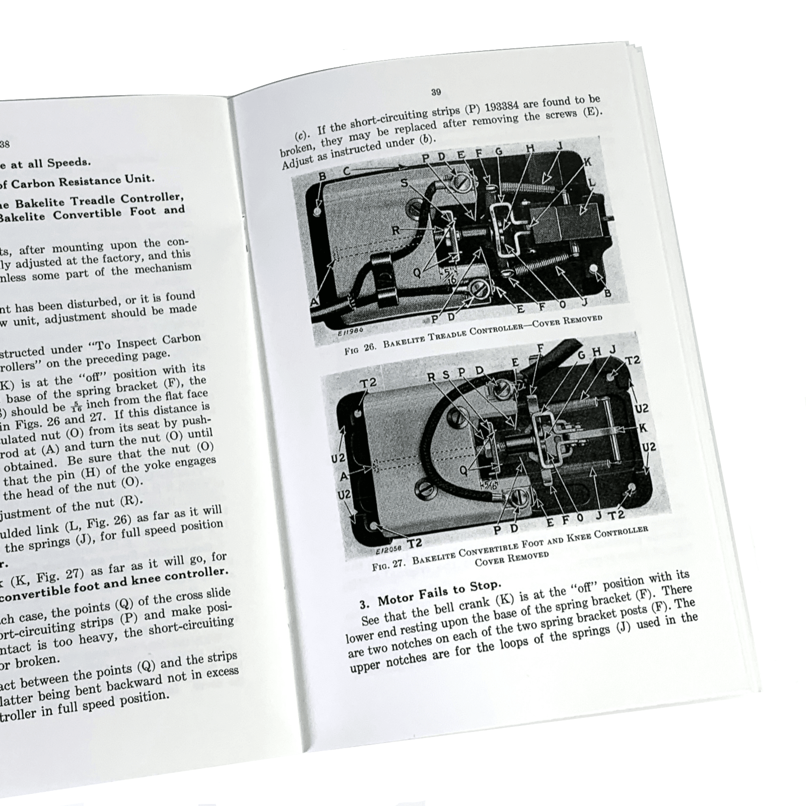 Singer 201 - 2 201 - 3 Sewing Machine Adjusters Service Repair Manual NEW - The Old Singer Shop