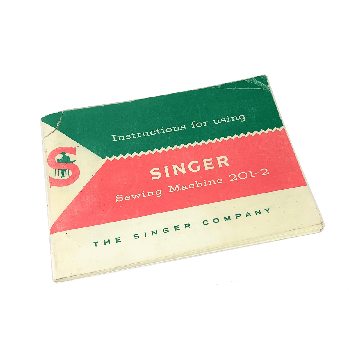 Singer 201-2 Sewing Machine Instruction Manual Vintage Original 1957 ...