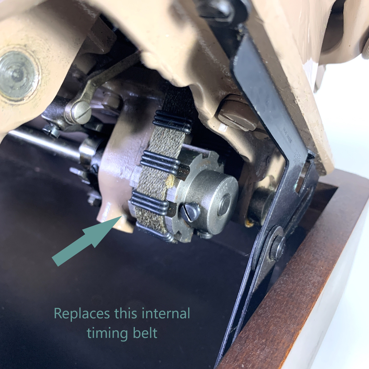 Singer 206 306 319 Sewing Machine 34 Tooth Internal Drive Timing Belt ...