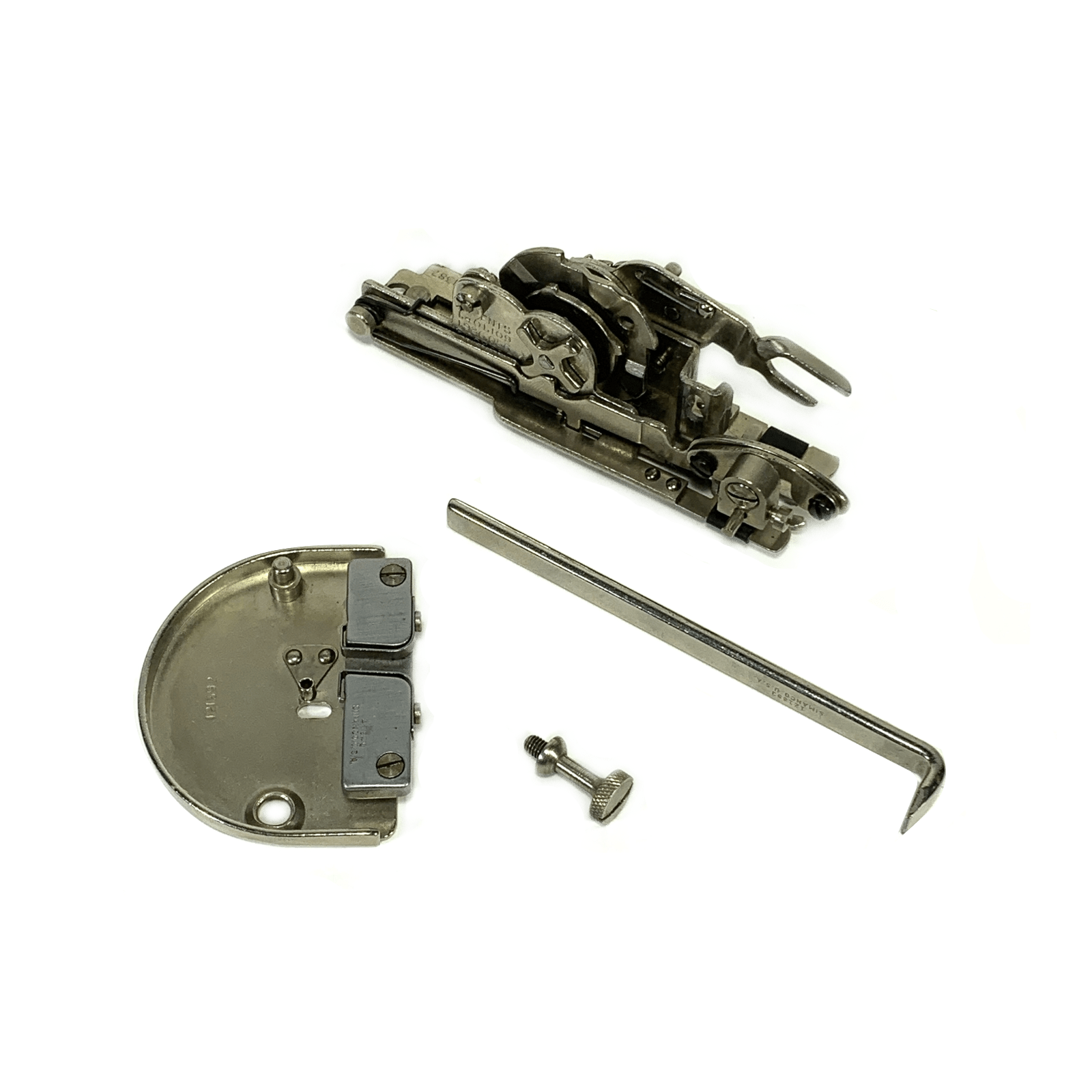 Singer 221 Featherweight Sewing Machine Hemstitcher Picoting Attachment Simanco 121387 121392 - The Old Singer Shop