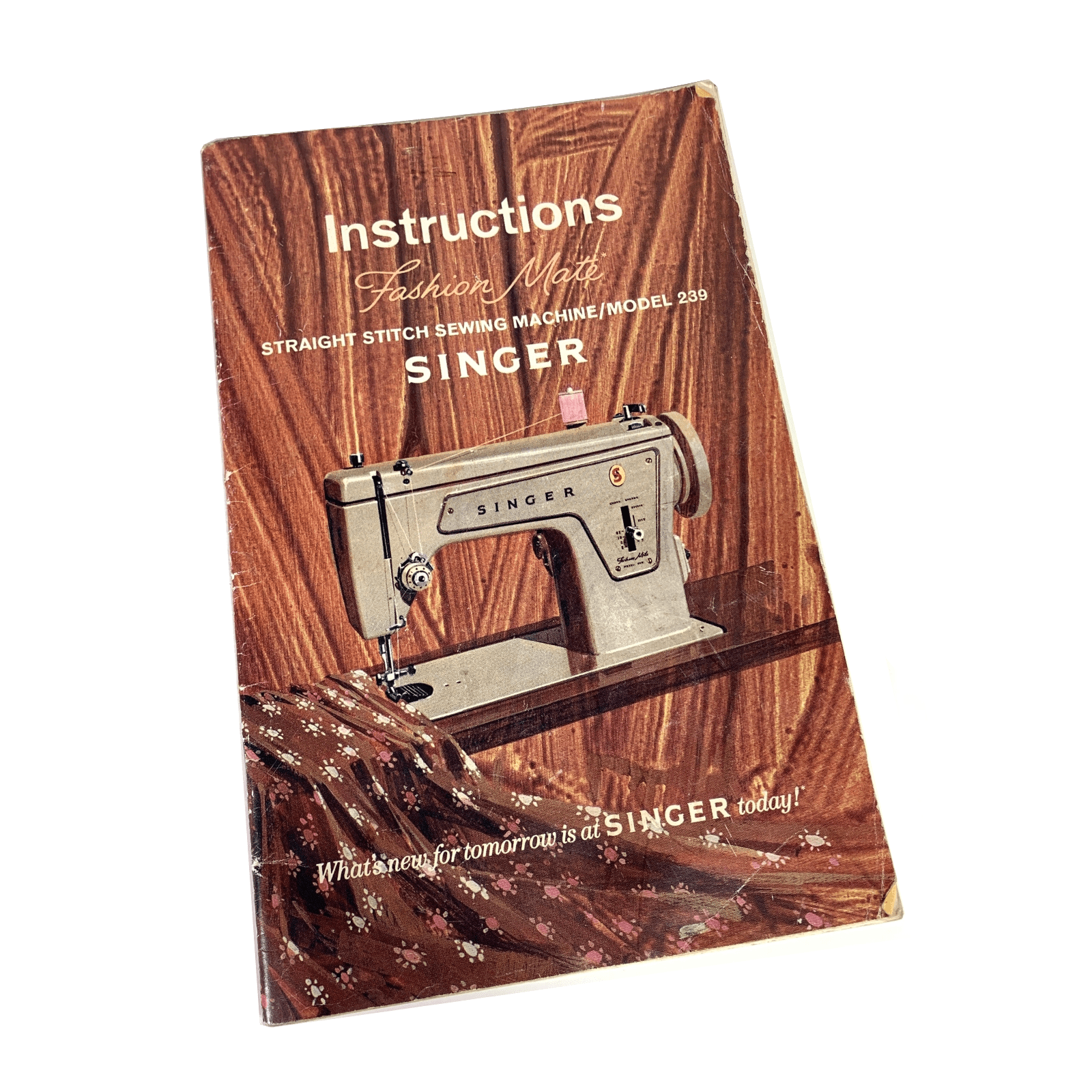 Singer 239 Fashion Mate Sewing Machine Instruction Manual Original 1968 - The Old Singer Shop