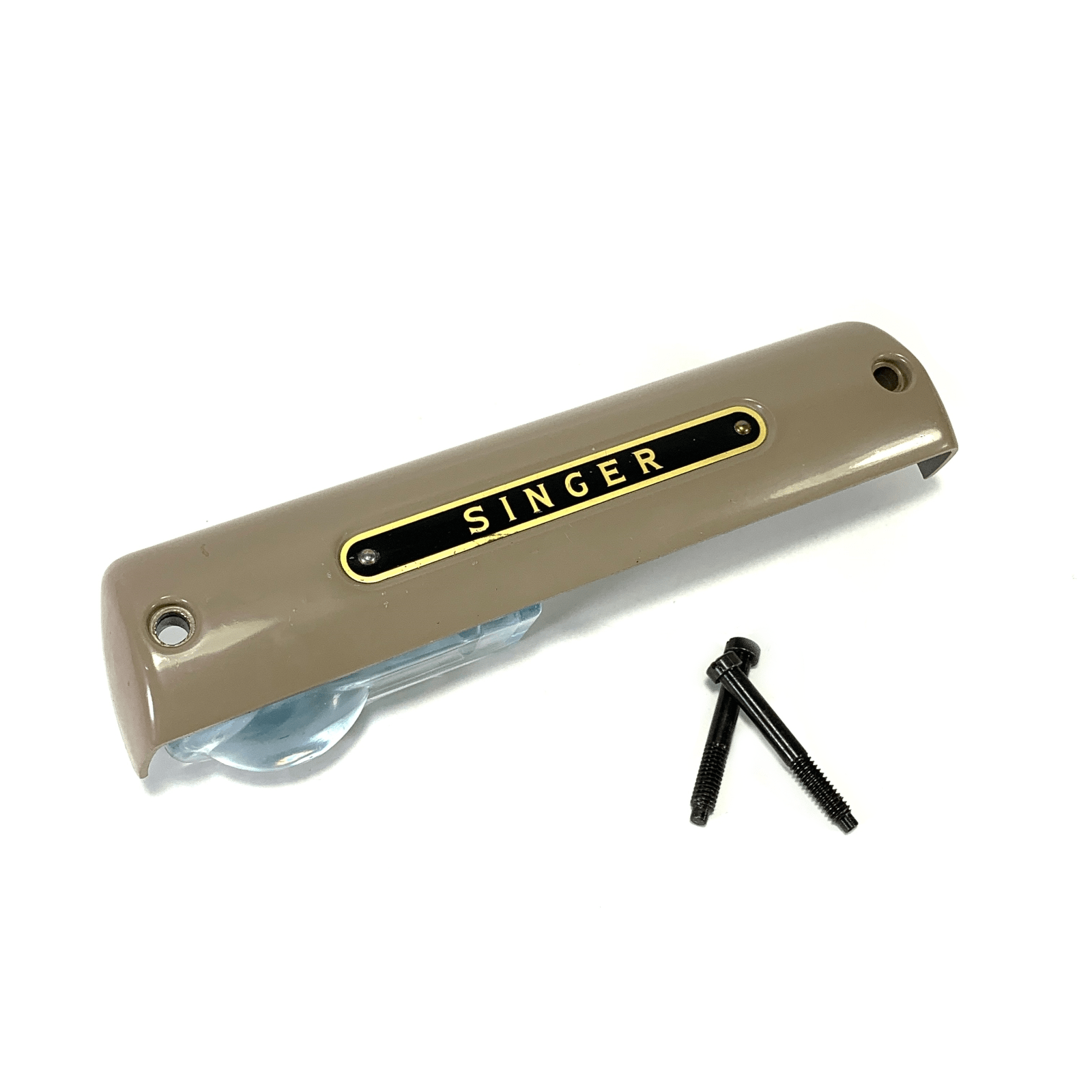 Singer 301 301A Sewing Machine Light Shroud in Soft Beige Mocha Simanco 170124 - The Old Singer Shop