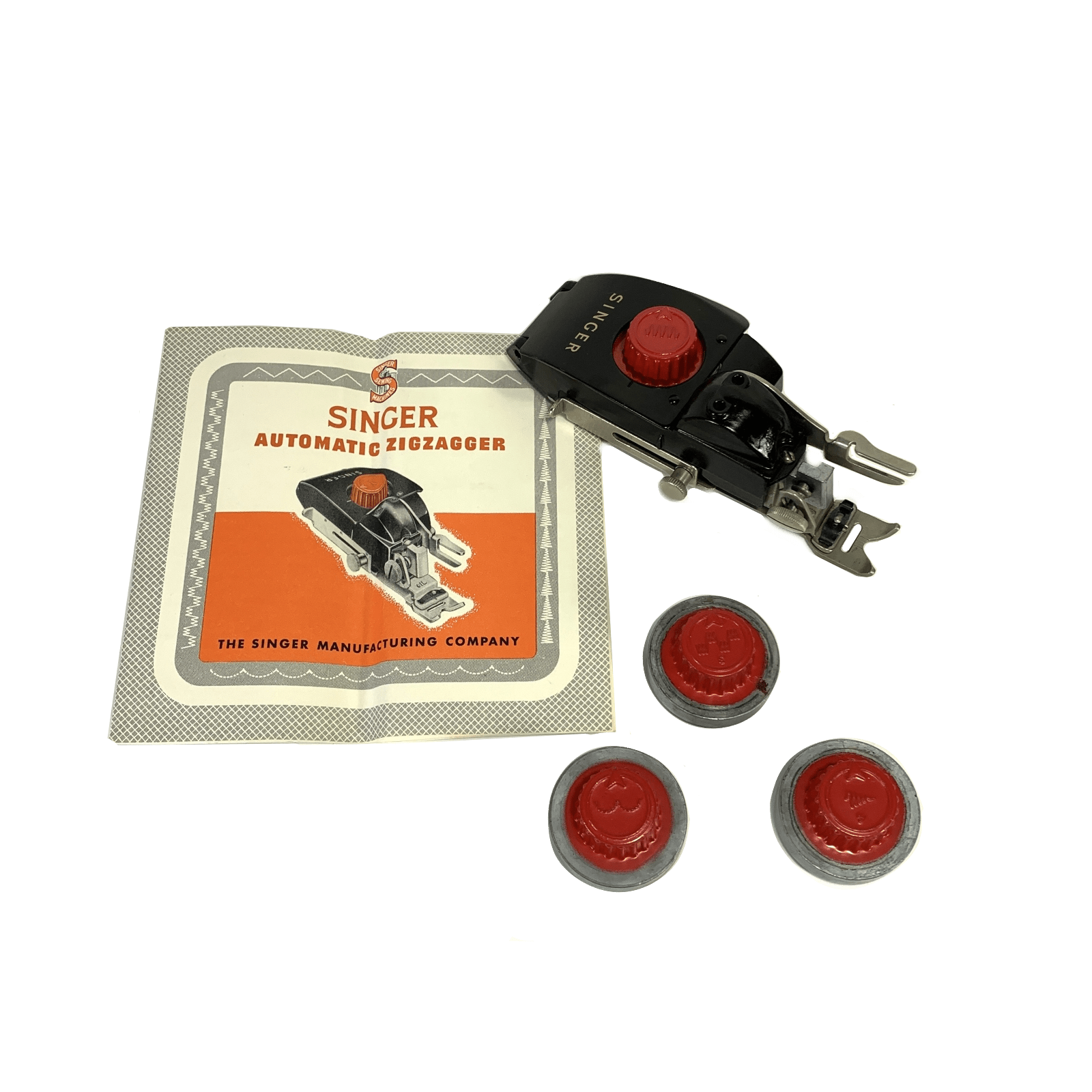 Singer 301 404 Sewing Machine Slant Shank Automatic Zigzagger Attachment 161103 161158 - The Old Singer Shop