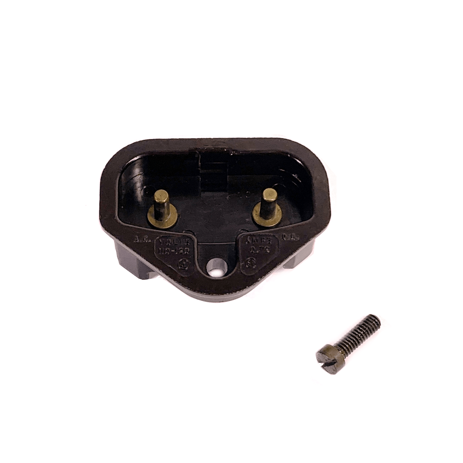 Singer 403 404 Sewing Machine Bakelite Terminal 2 Pin Power Plug Simanco - The Old Singer Shop