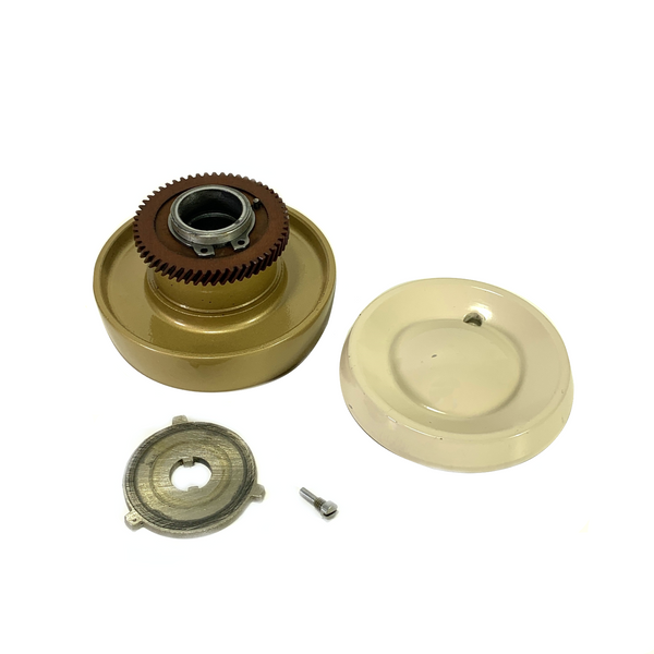Singer 500 503 Rocketeer Sewing Machine Hand Wheel and Stop Motion Knob Assembly 172531 - The Old Singer Shop