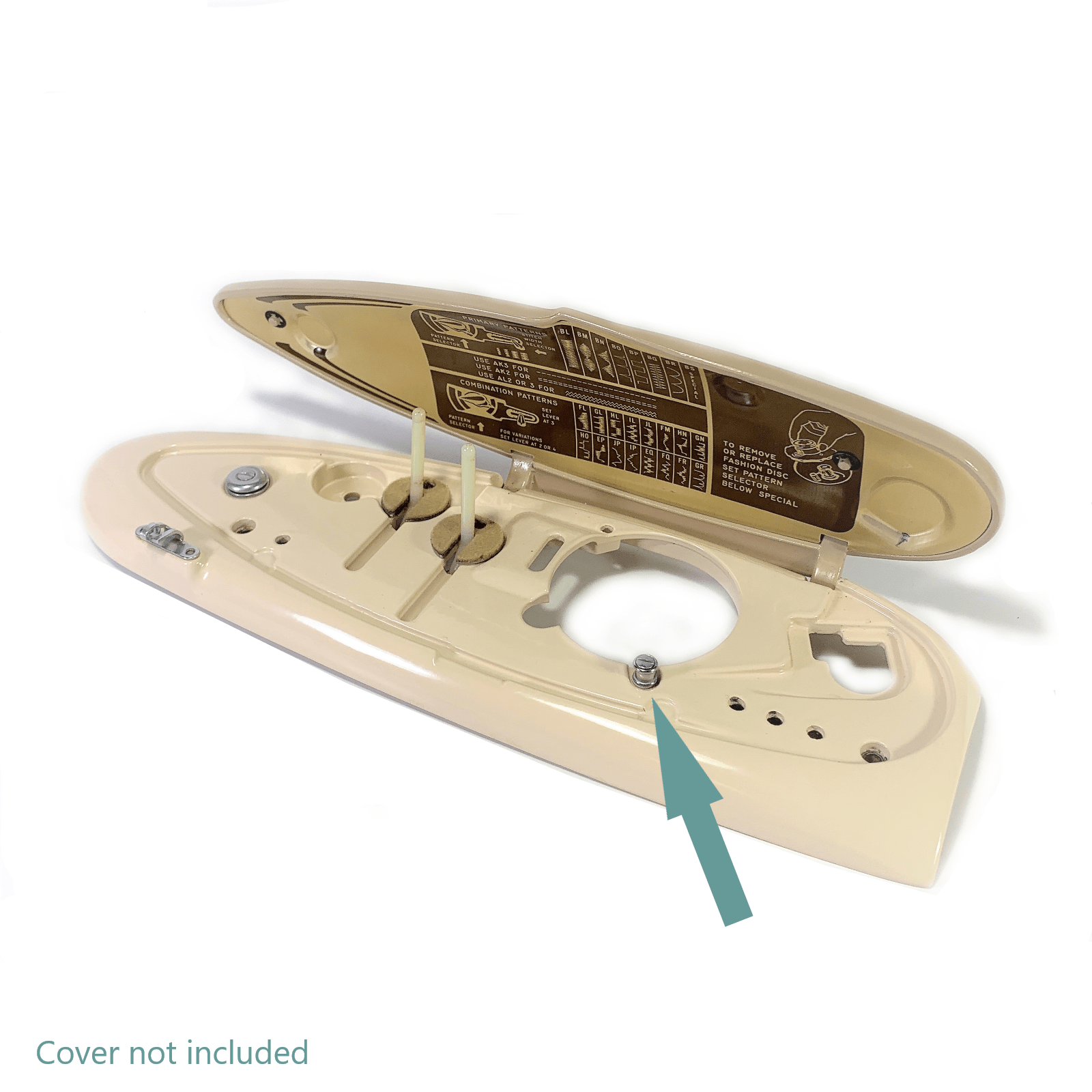 Singer 500 503A Rocketeer Sewing Machine Bobbin Winder Thread Post Simanco 172559 - The Old Singer Shop