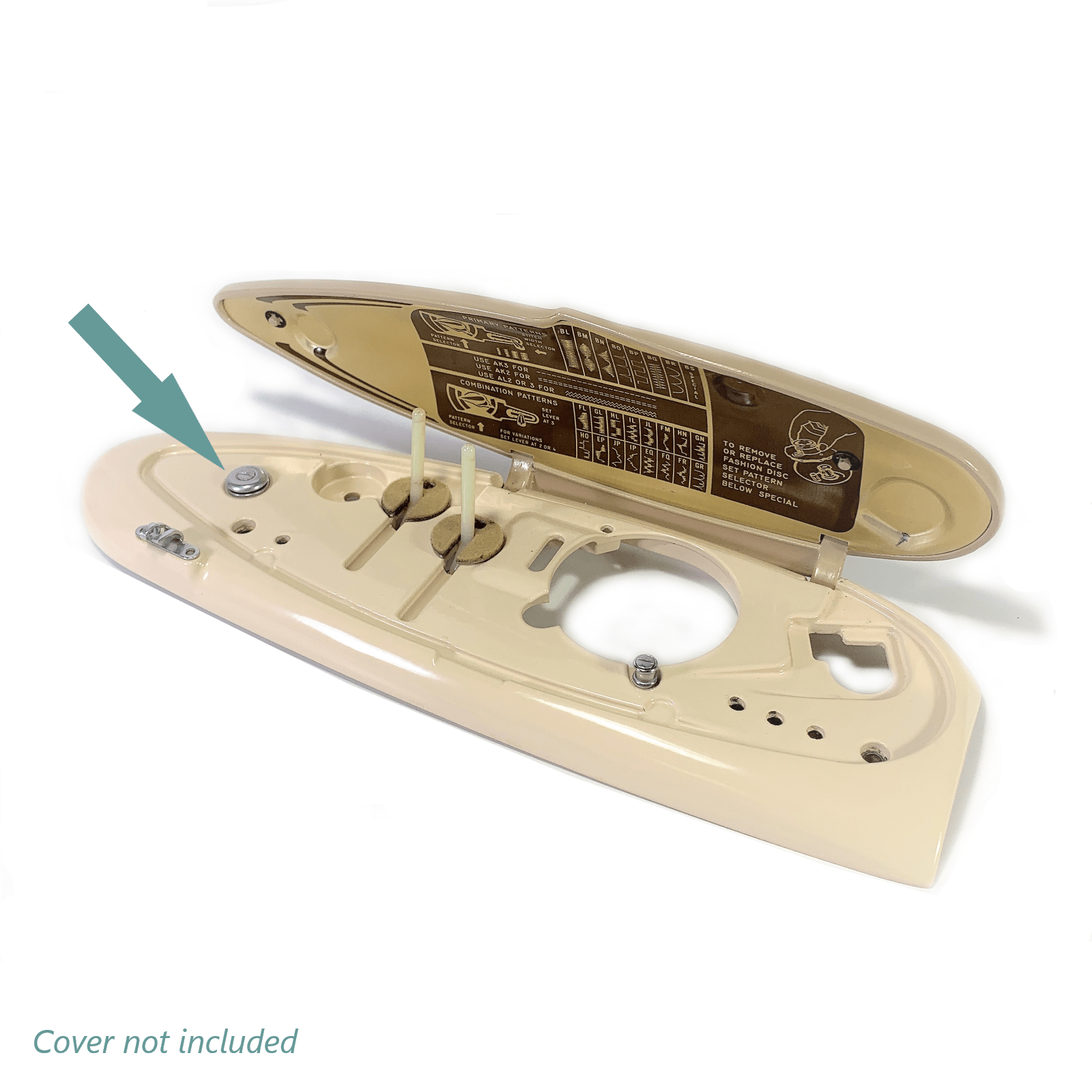 Singer 500 503A Rocketeer Sewing Machine Bobbin Winder Thread Tension Guide Simanco 172557 - The Old Singer Shop