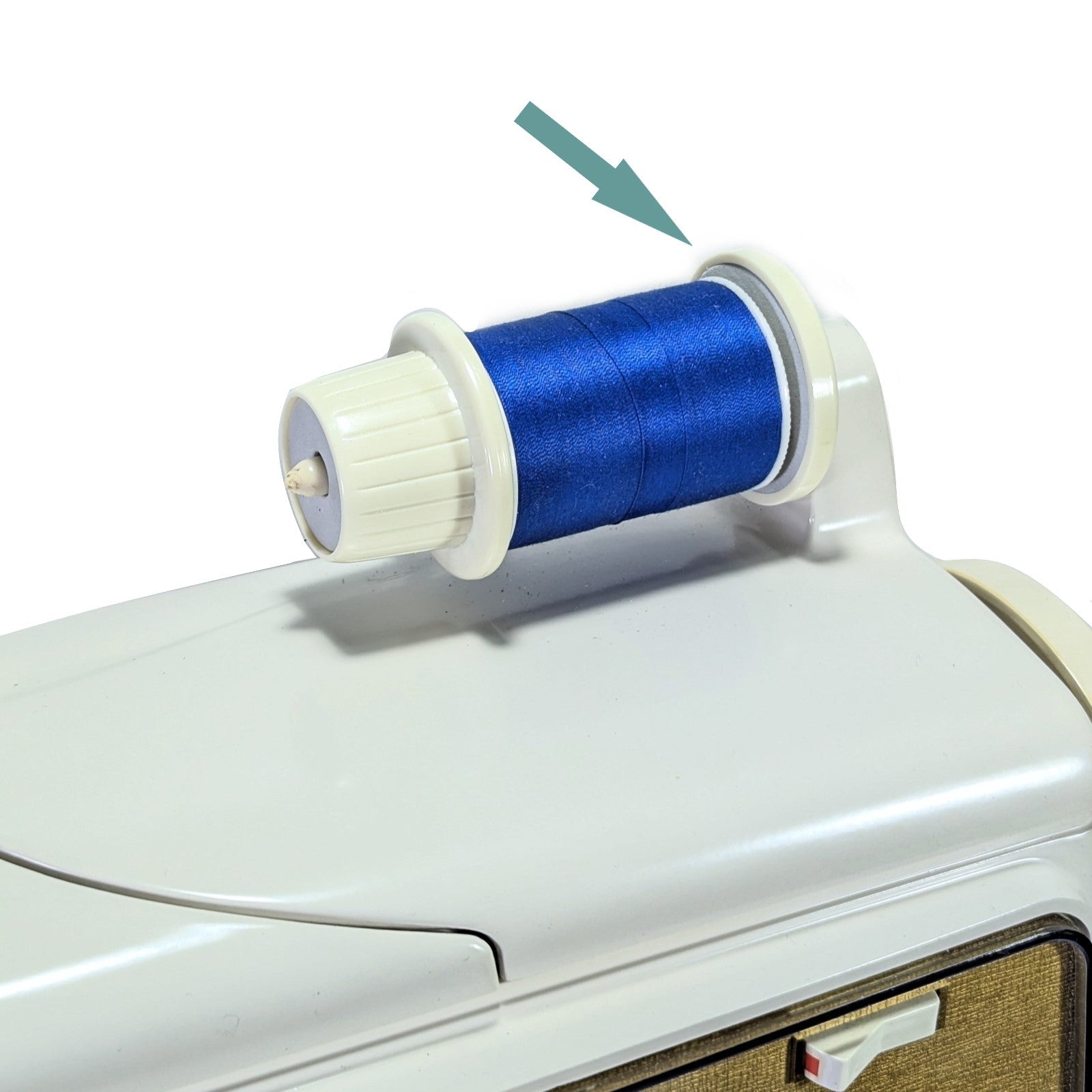Singer 600 Series Touch n Sew Series Sewing Machine Spool Pin Seat 163148 - The Old Singer Shop