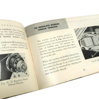 Singer 66-16 Sewing Machine Instruction Manual Book Original 1954 - The Old Singer Shop