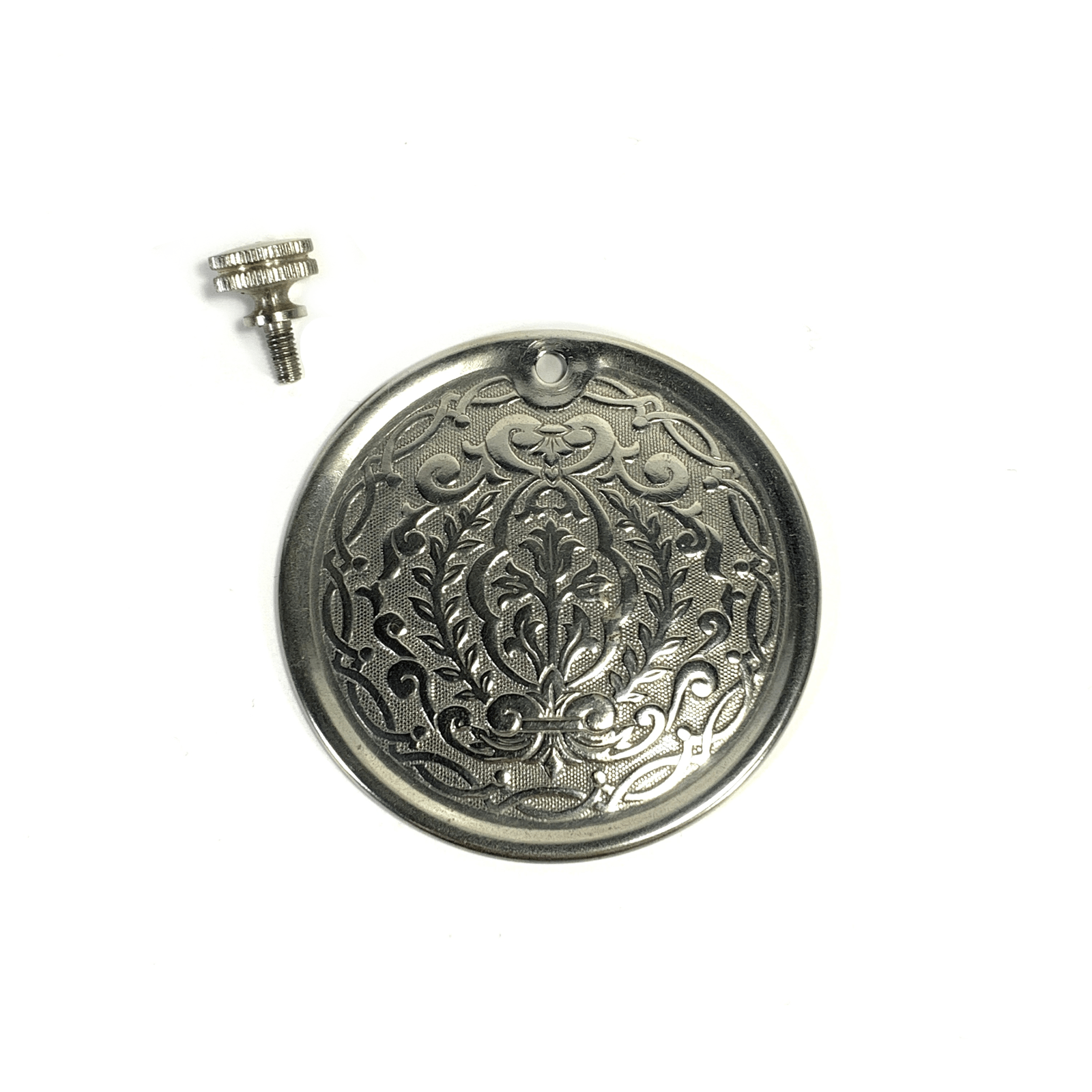 Singer 66 66K Sewing Machine Rear Access Cover Plate in Nickel Simanco 32633 NK - The Old Singer Shop