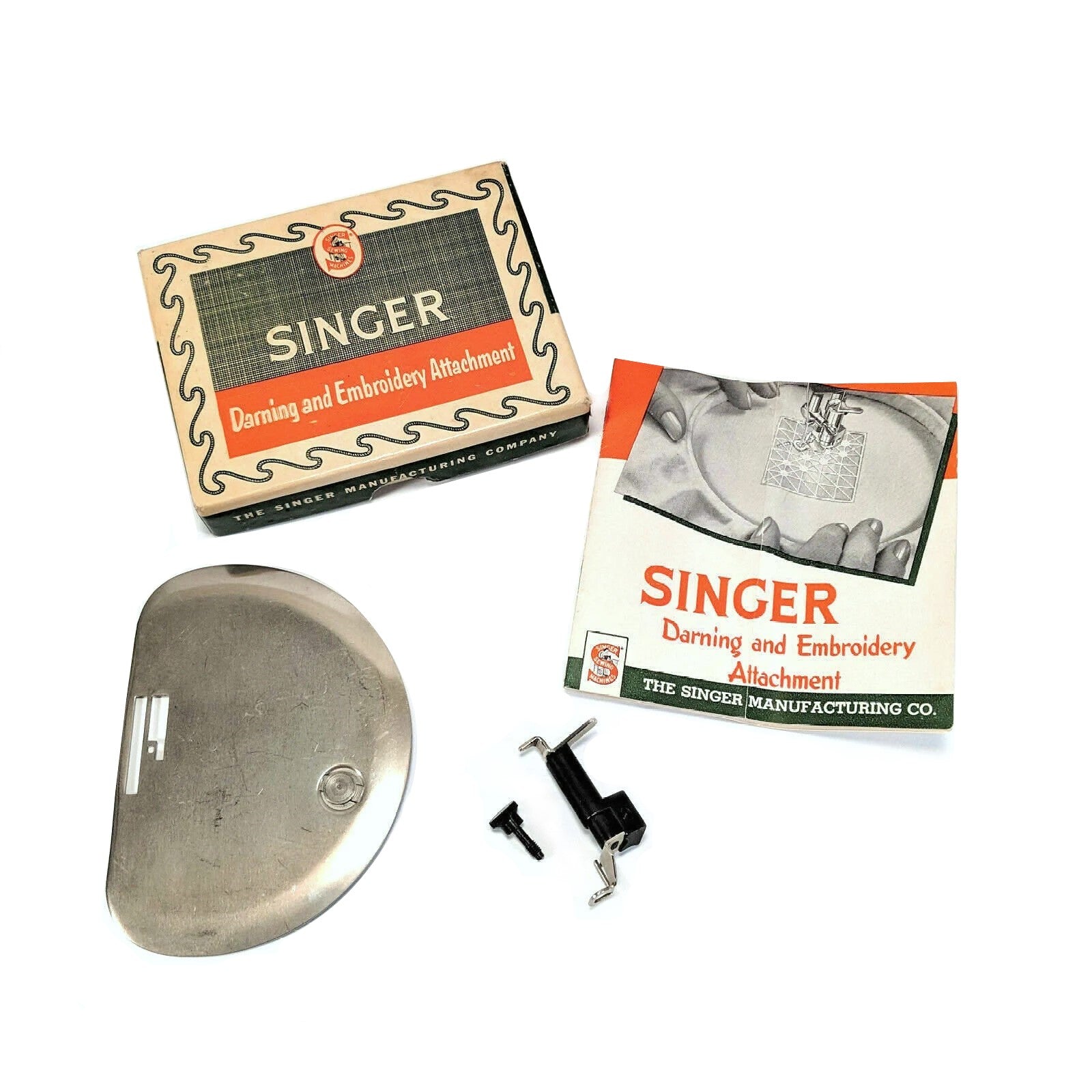 Singer 66 99 201 Sewing Machine Darning and Embroidery Attachment Set 160720 - The Old Singer Shop