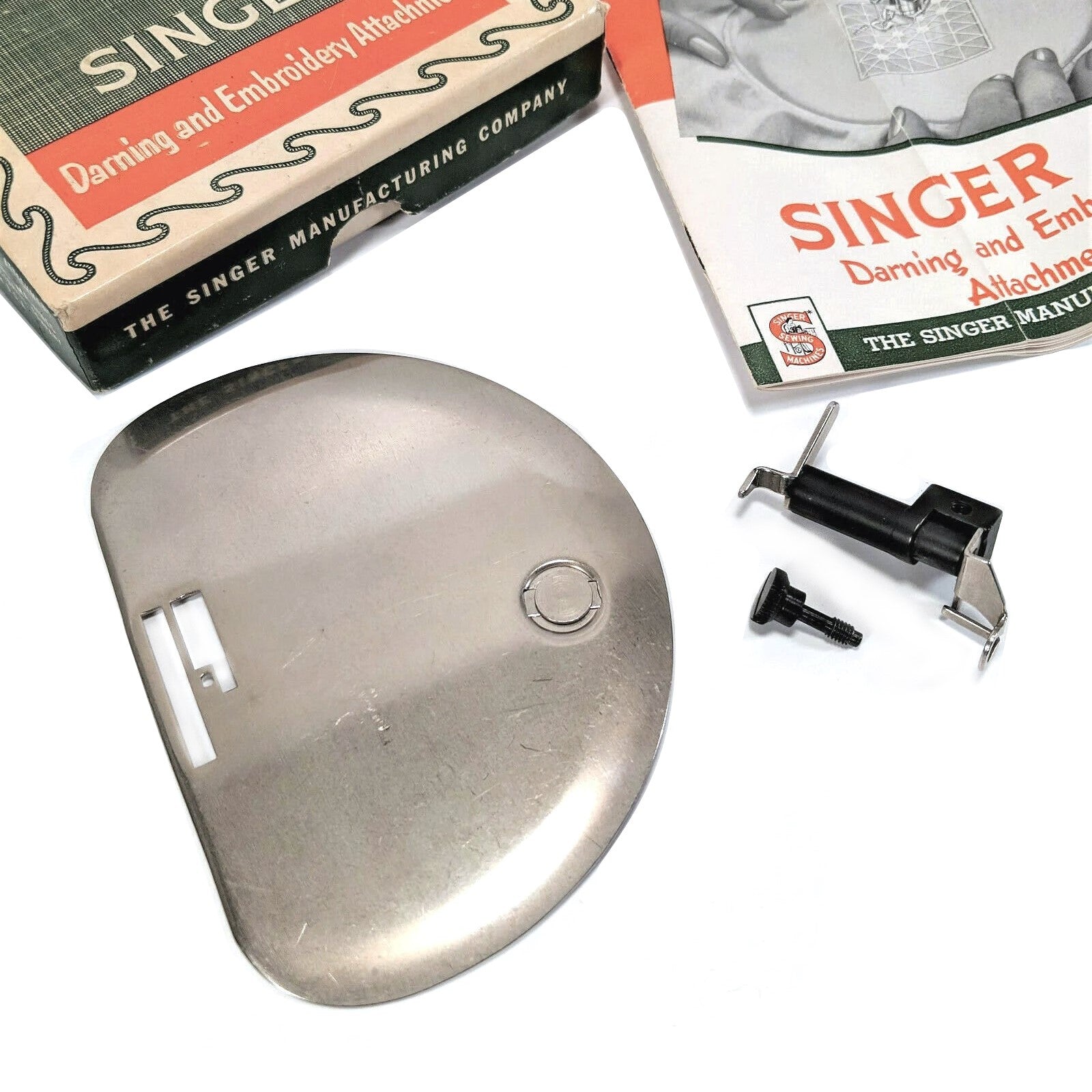 Singer 66 99 201 Sewing Machine Darning and Embroidery Attachment Set 160720 - The Old Singer Shop