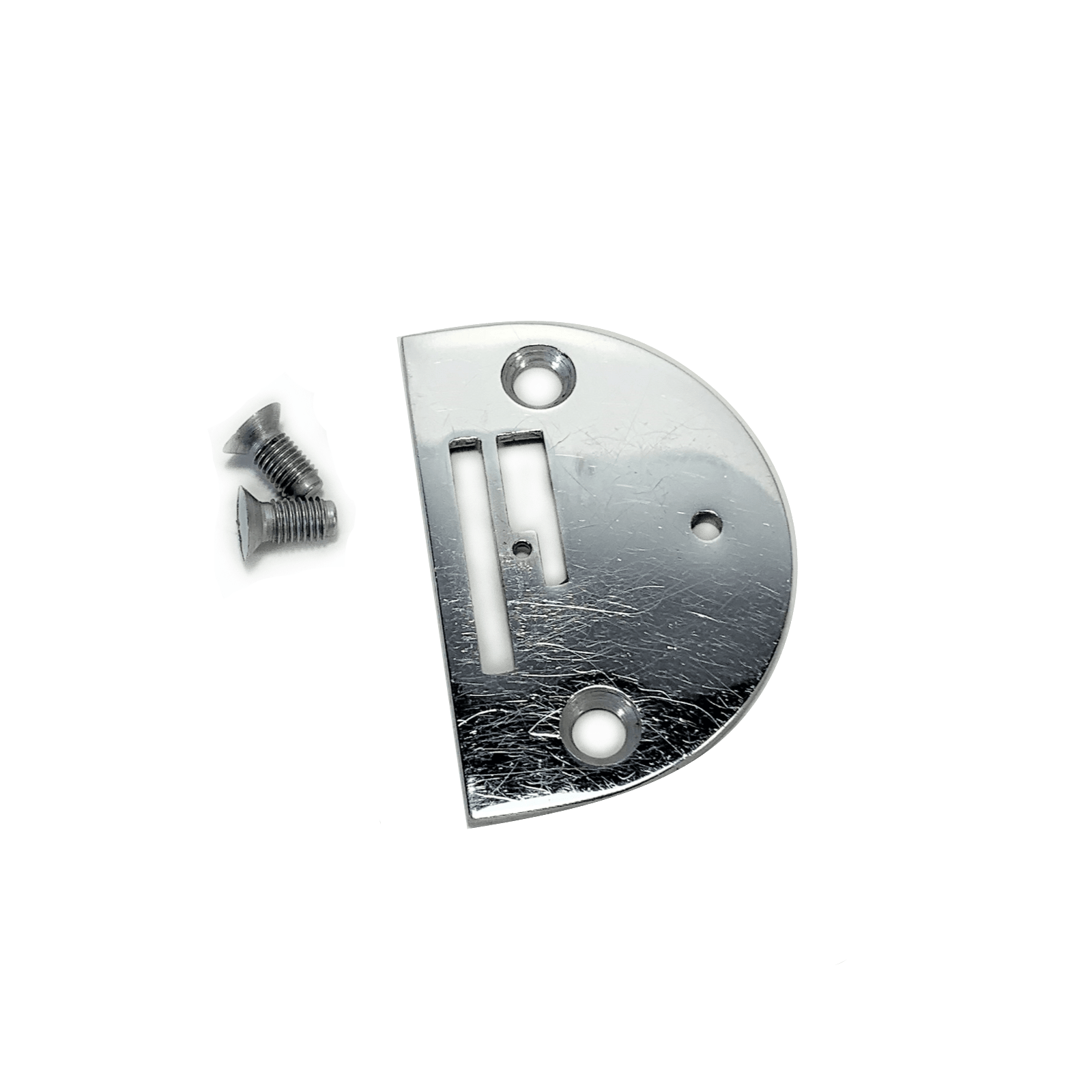 Singer 66 99 Sewing Machine Throat Needle Plate Simanco 32602 Chrome - The Old Singer Shop