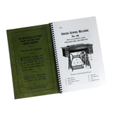 Singer 66 Red Eye Treadle Sewing Machine Instruction Manual Coil Bound - The Old Singer Shop