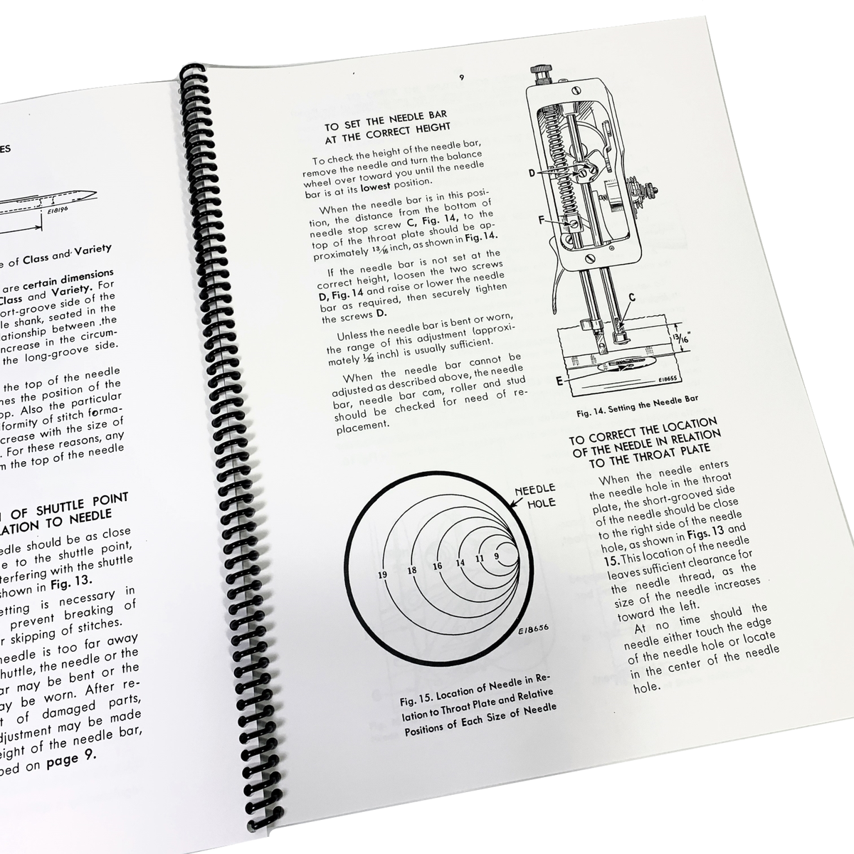 Singer Class 127 128 Sewing Machine Adjusters Service Repair Manual NEW ...