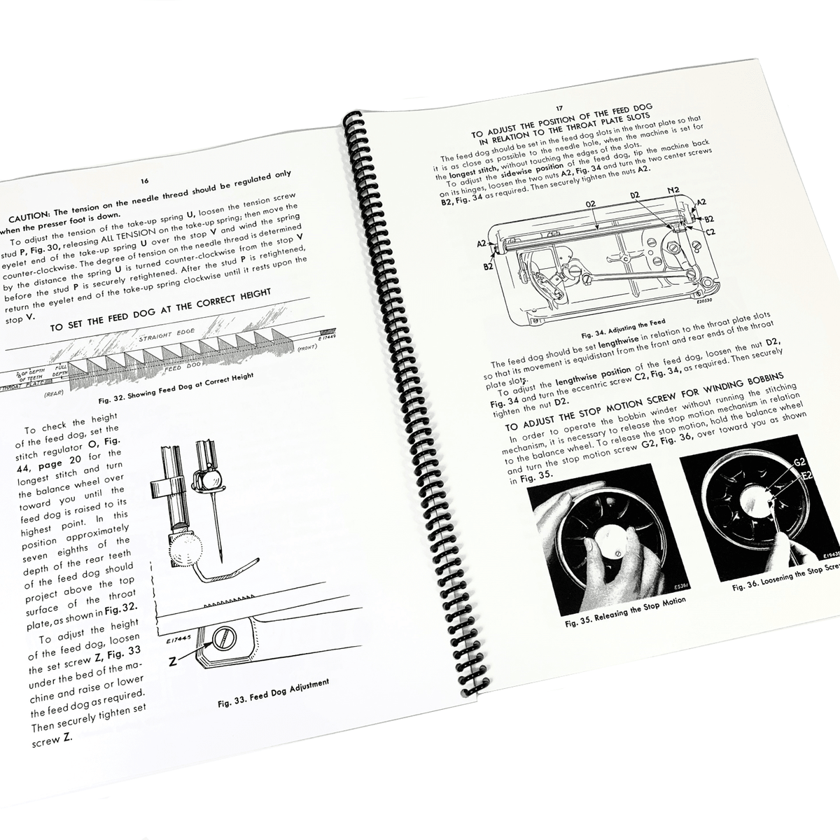 Singer Class 127 128 Sewing Machine Adjusters Service Repair Manual NE – The Old Singer Shop