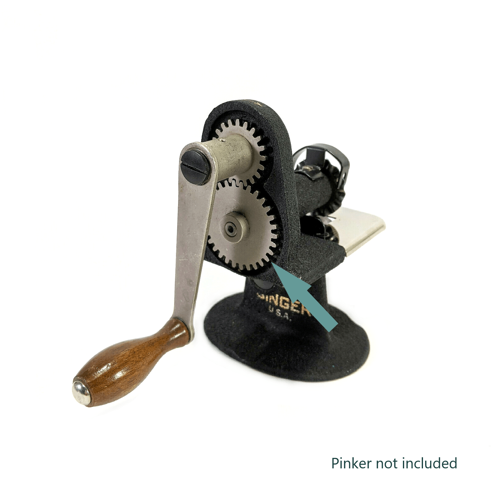 Singer Gear Shaft for Hand Crank Table Top Pinker Original Simanco Part - The Old Singer Shop