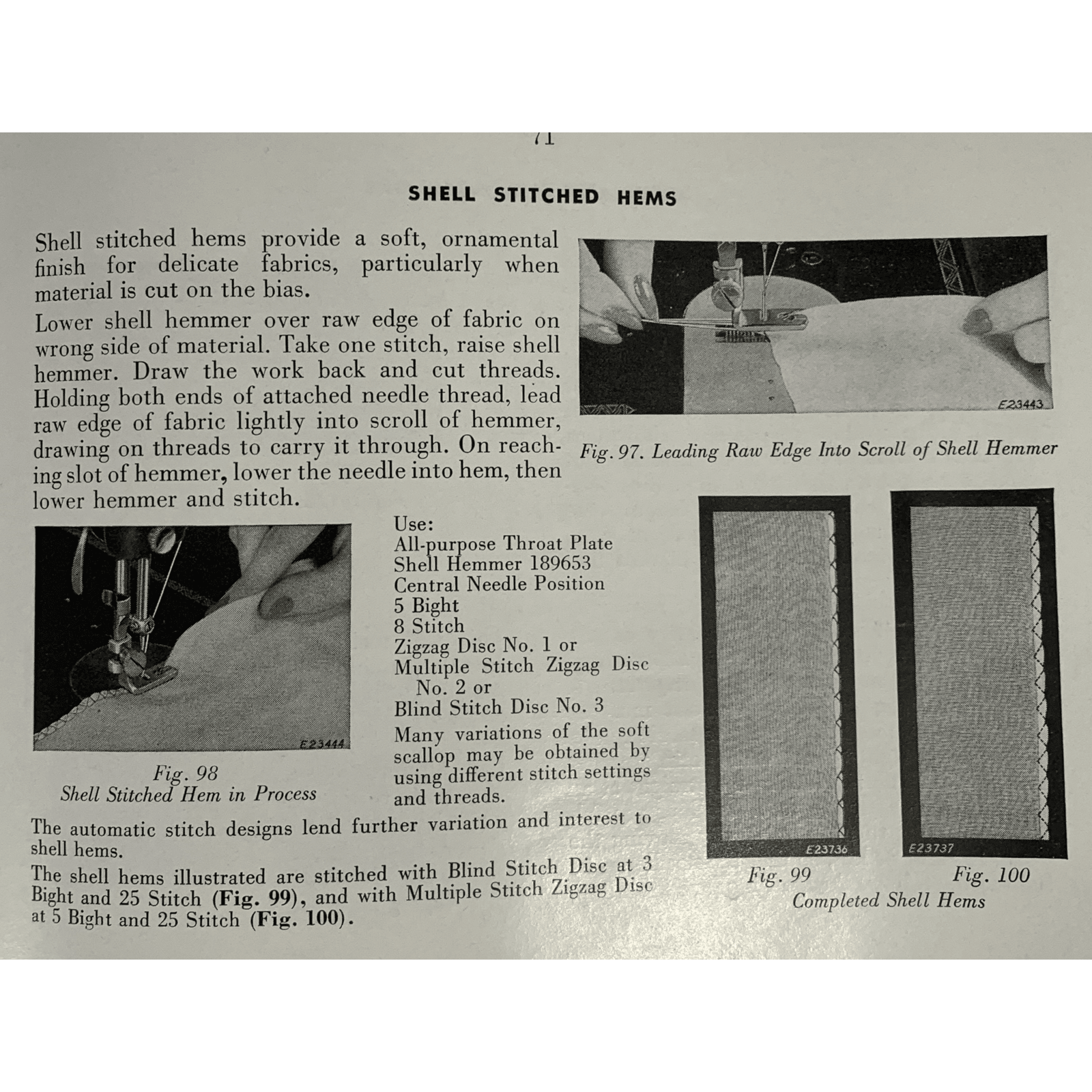 Singer Sewing Machine Low Shank Shell Hemmer Foot Simanco 189653 206 306 319 - The Old Singer Shop