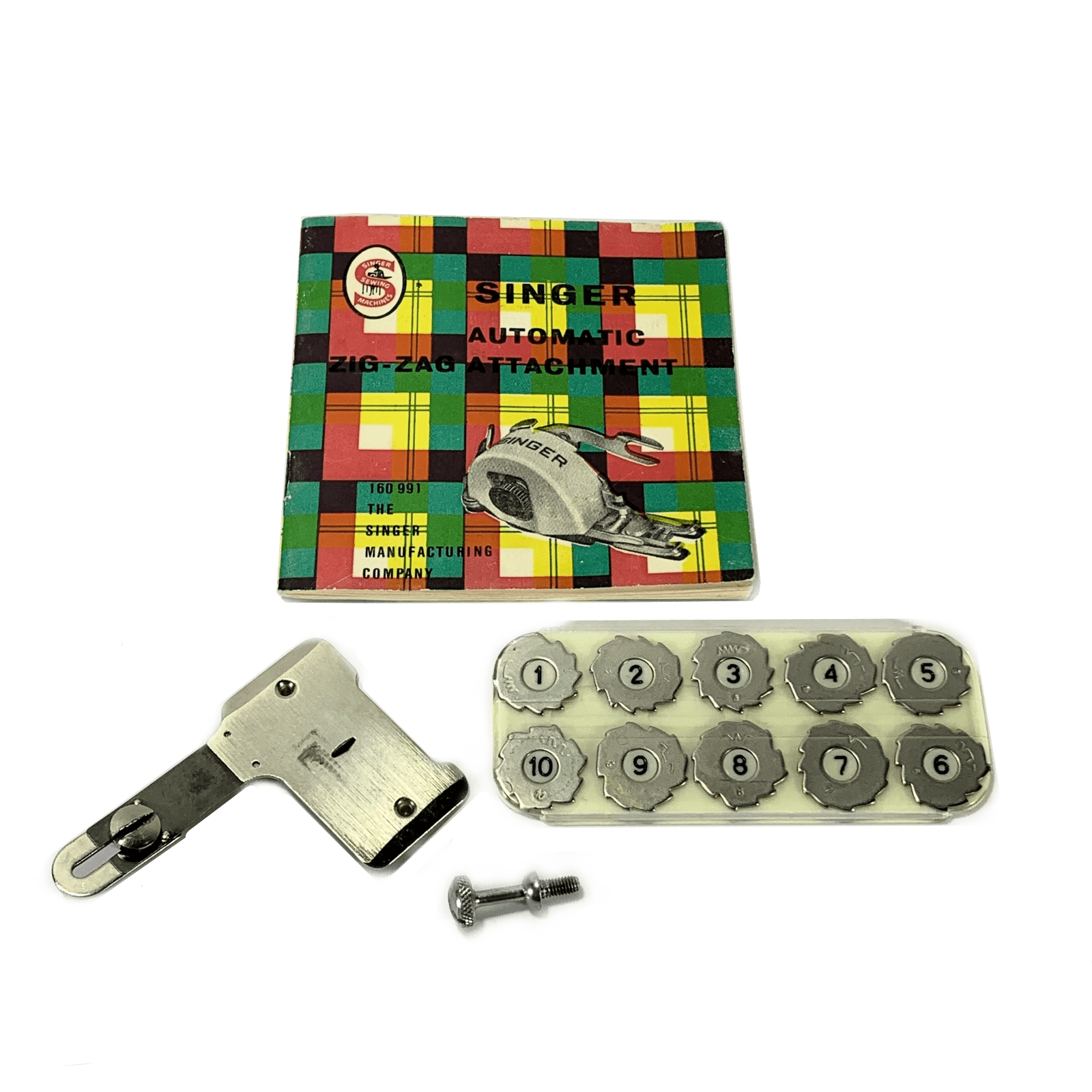 Singer Sewing Machine Low Shank Swiss Automatic Zigzag Attachment Simanco 160991 - The Old Singer Shop