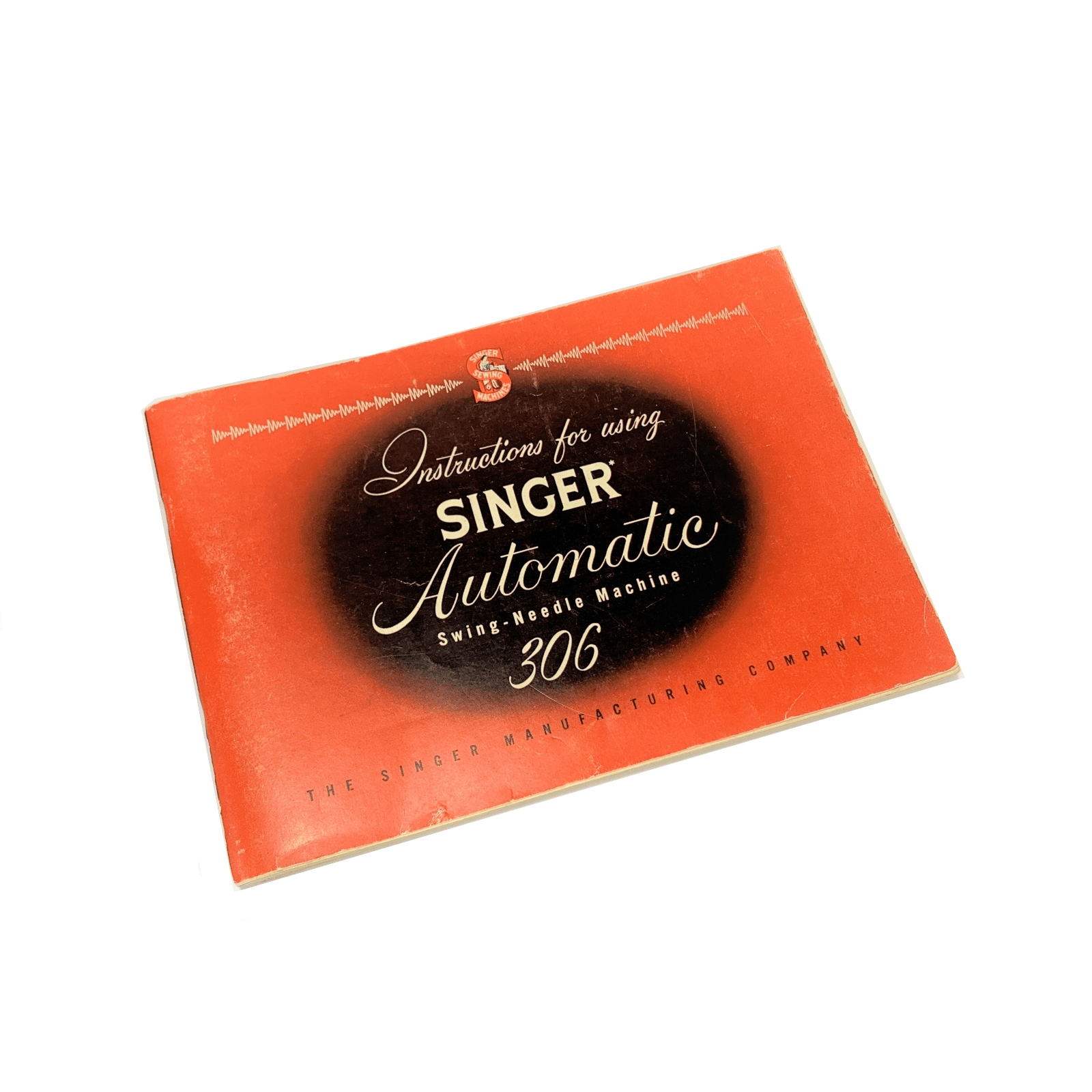 Singer Model 306 306K Sewing Machine Instruction Manual Vintage Original 1954 - The Old Singer Shop