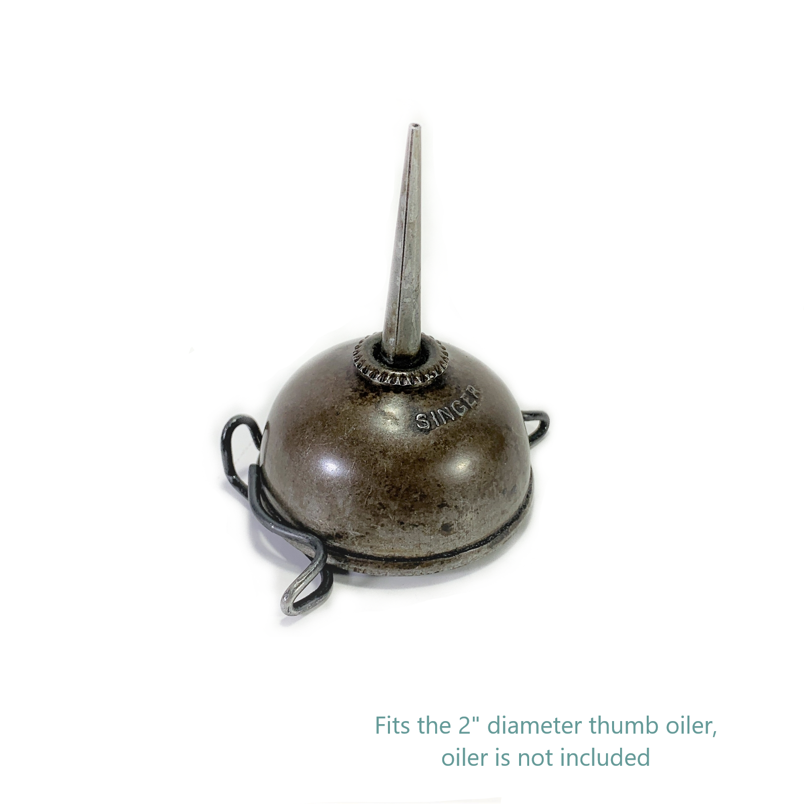 Singer Sewing Machine Bentwood Case Bent Wire Thumb Oiler Bracket Simanco - The Old Singer Shop