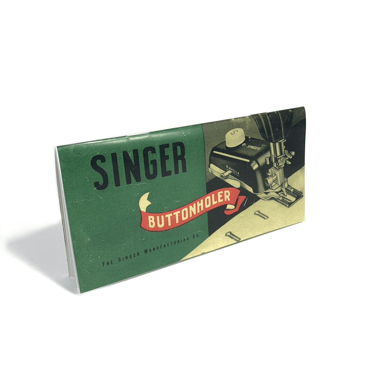 Singer Sewing Machine Buttonholer Attachment Instruction Manual 160506 ...