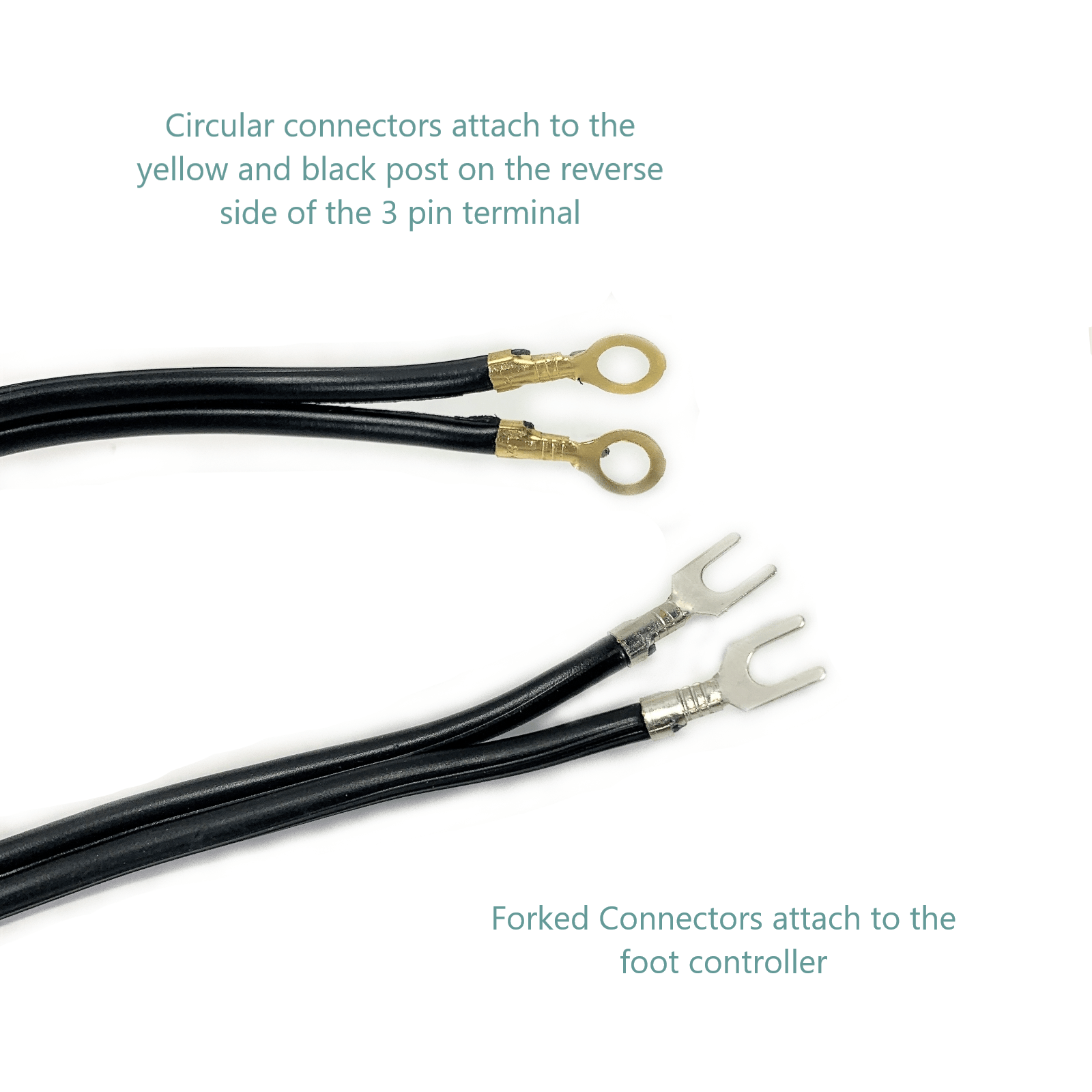 Singer Sewing Machine Cord for Hardwired Foot Controller Re - Wire Your Original Pedal! - The Old Singer Shop