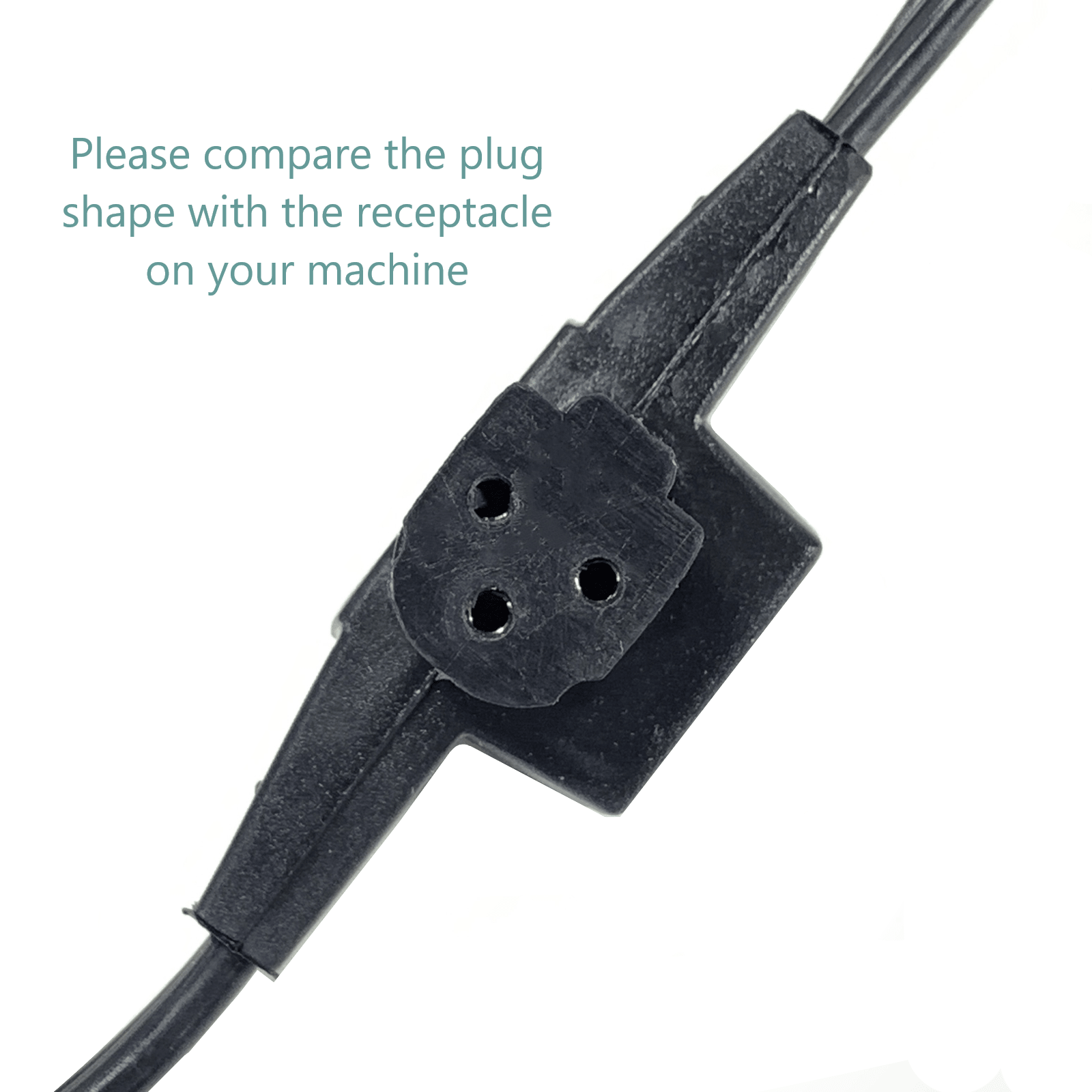 Singer Sewing Machine Electronic Foot Controller 3 Pin Plug 337 338 347 348 457 476 477 - The Old Singer Shop