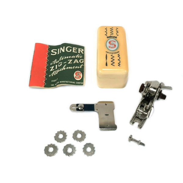Singer Sewing Machine Low Shank Swiss Automatic Zigzag Attachment Simanco 160990 - The Old Singer Shop