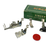 Singer Sewing Machine Slant Shank Attachment Set in Box Class 301 401 403 404 500 503 - The Old Singer Shop