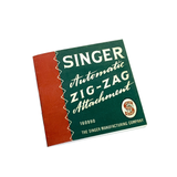 Singer Swiss Automatic Zigzag Attachment 160990 Instruction Manual New Reproduction - The Old Singer Shop