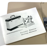 Singer Tan 221 Featherweight Sewing Machine Instruction Manual New Reproduction - The Old Singer Shop