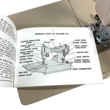 Singer Tan 221 Featherweight Sewing Machine Instruction Manual New Reproduction - The Old Singer Shop