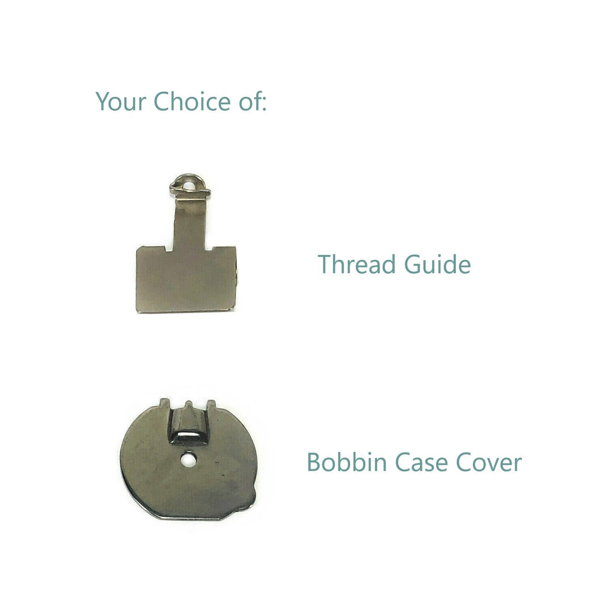 Singer Touch n Sew 600 Series Chainstitch Fittings: Bobbin Cover Plate or Thread Guide - The Old Singer Shop