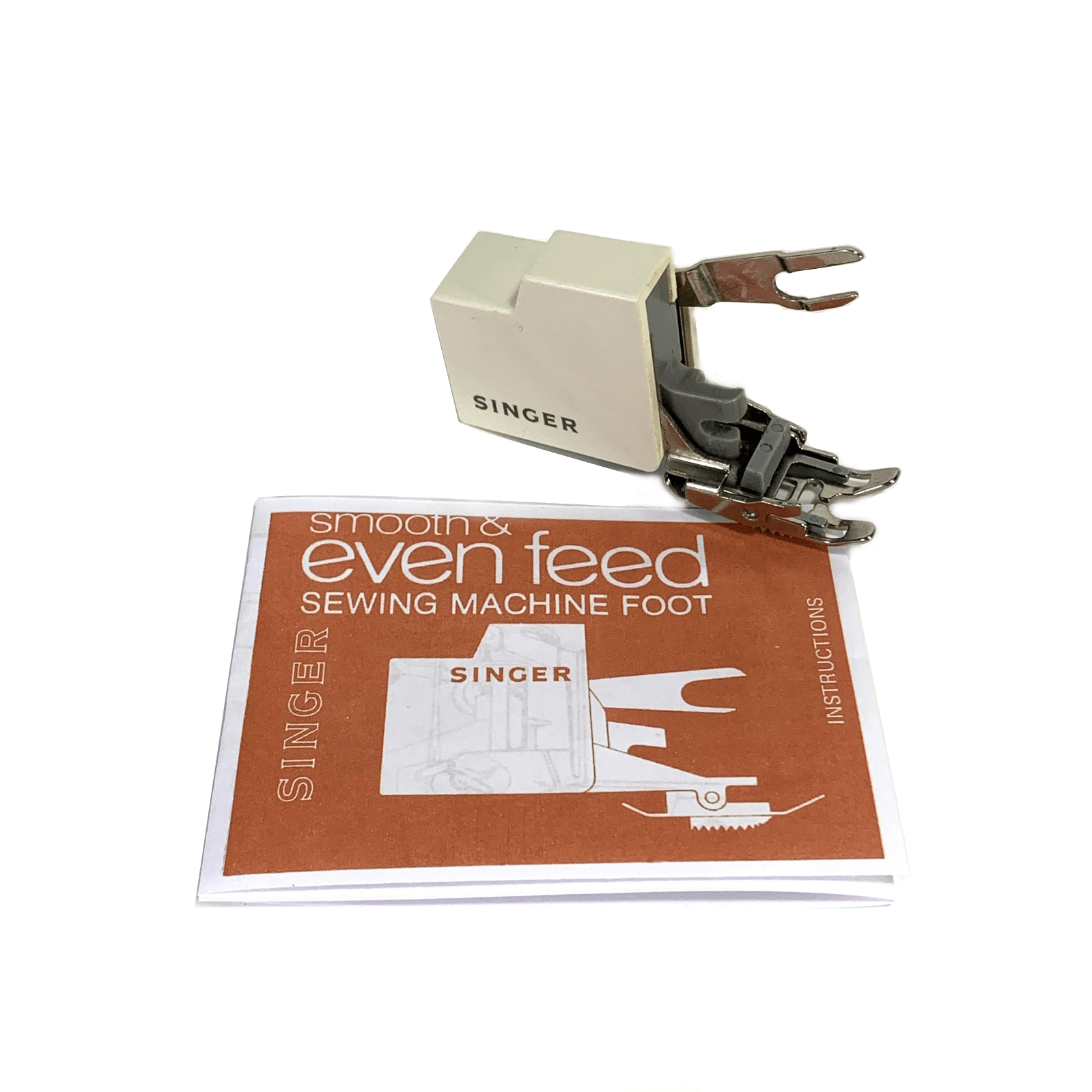 Vintage Singer Sewing Machine Low Shank 5mm Zigzag Even Feed Walking Foot C - 470 - The Old Singer Shop