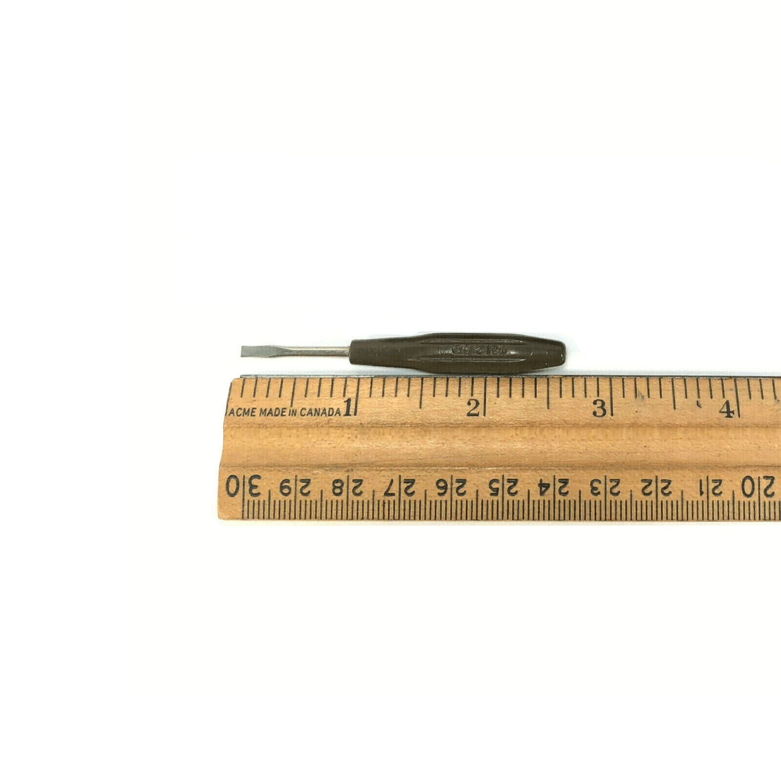 Vintage Singer Sewing Machine Small Screwdriver w Brown Handle Simanco 161295 - The Old Singer Shop