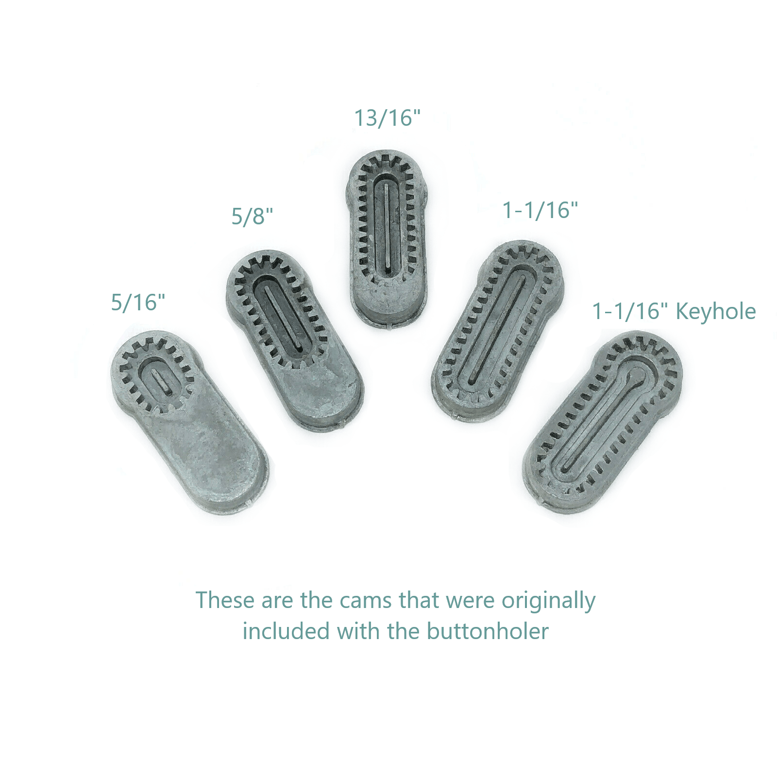 Vtg Singer Sewing Machine Buttonholer Attachment Template - Assorted Sizes, Your Choice - The Old Singer Shop