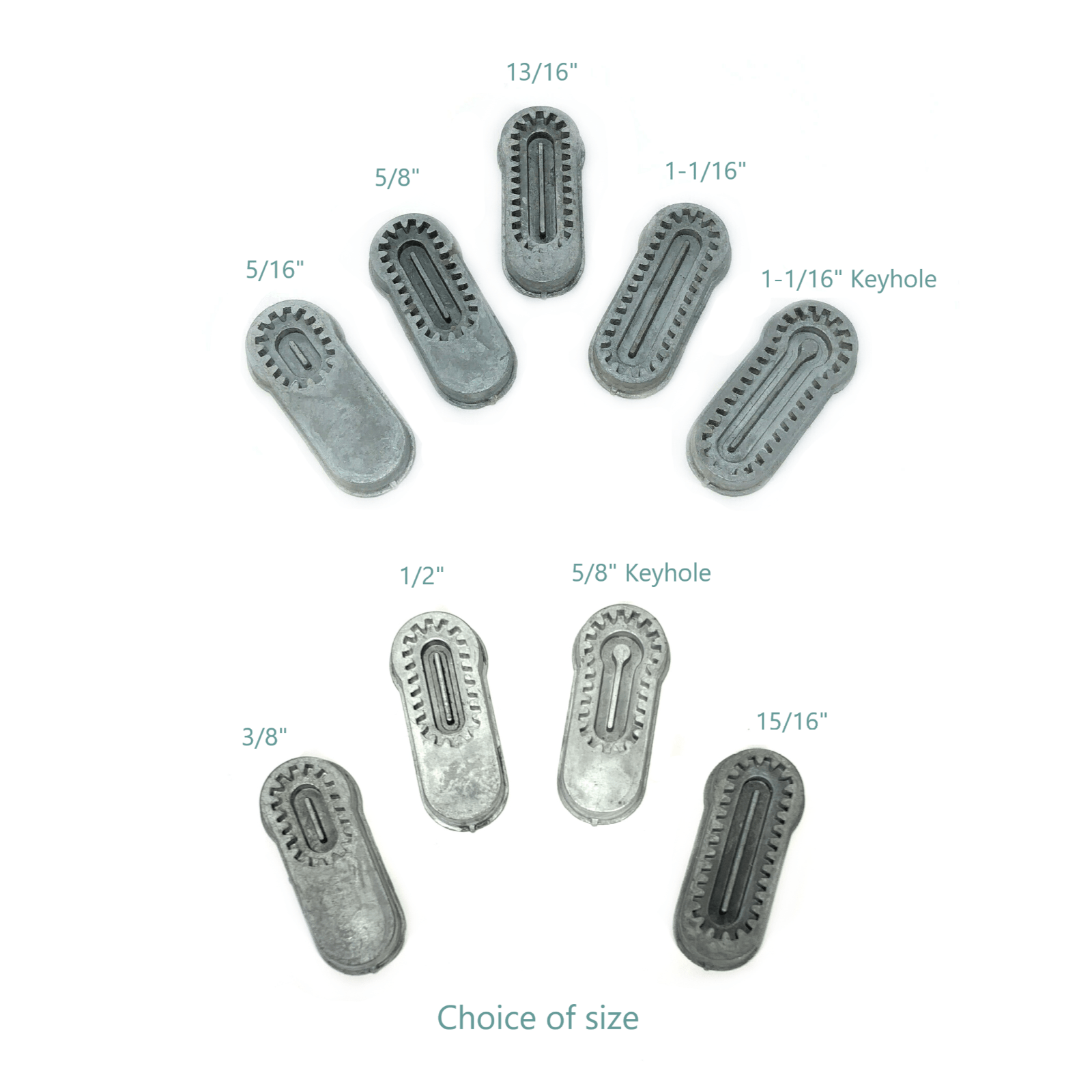 Vtg Singer Sewing Machine Buttonholer Attachment Template - Assorted Sizes, Your Choice - The Old Singer Shop