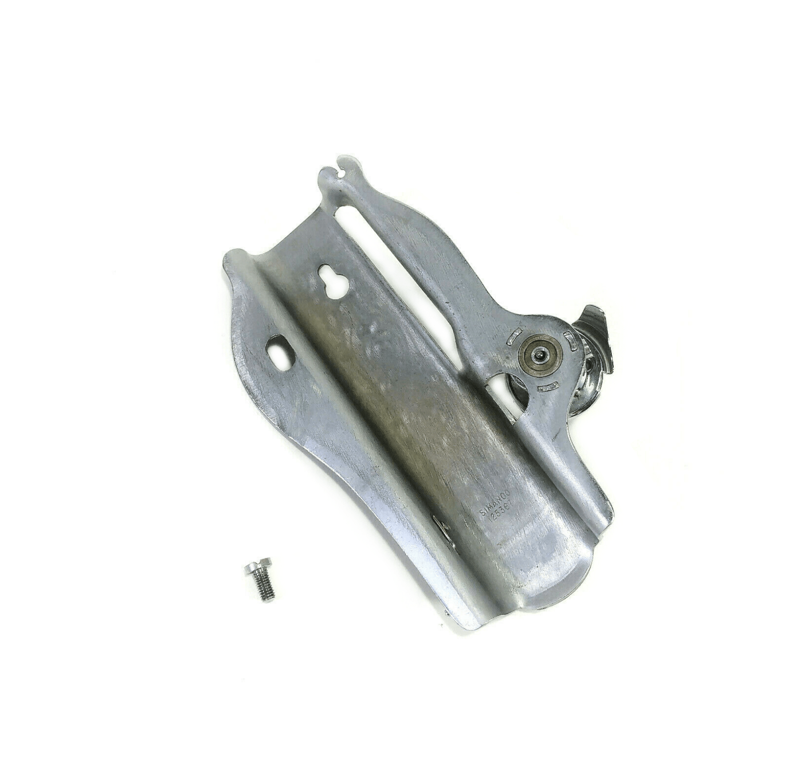 Singer 15 - 90 15 - 91 Sewing Machine Scroll Face Plate with Tension Assembly in Nickel Simanco 125367 - The Old Singer Shop